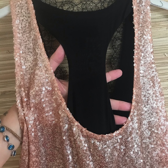 Robert Rodriguez Sequin Silk Mini Tank Dress - Picture 7 of 8